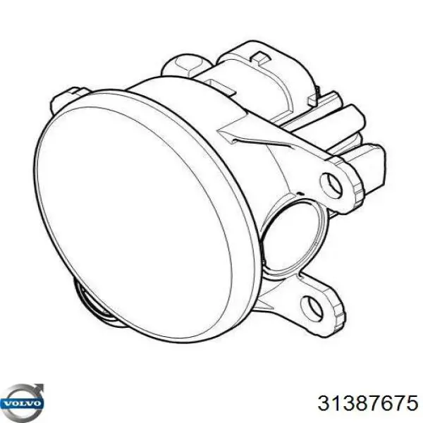 Compre 31387675 Volvo Montante direito de estabilizador traseiro