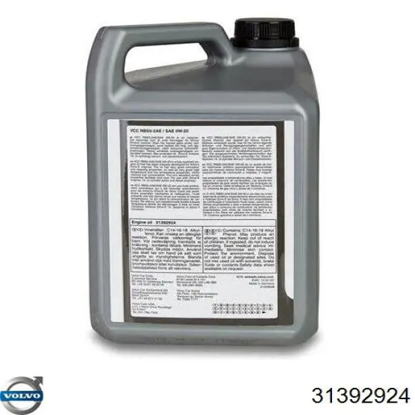 31392924 Volvo Óleo para motor