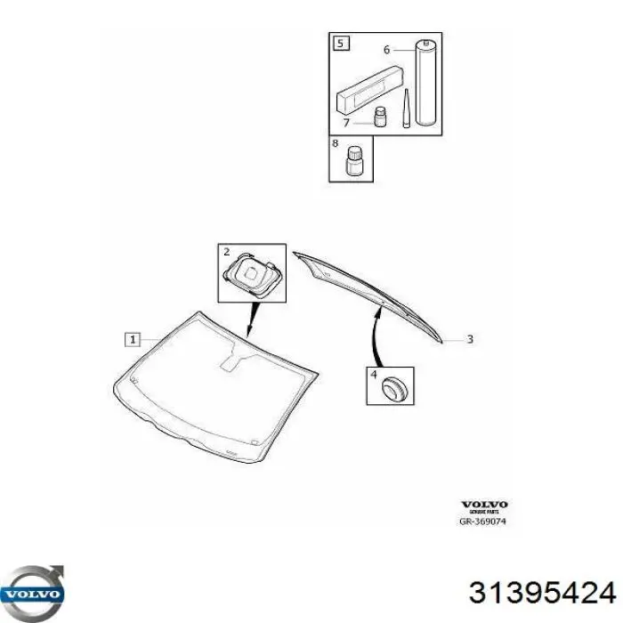 Pára-brisas GS7209D12 FPS