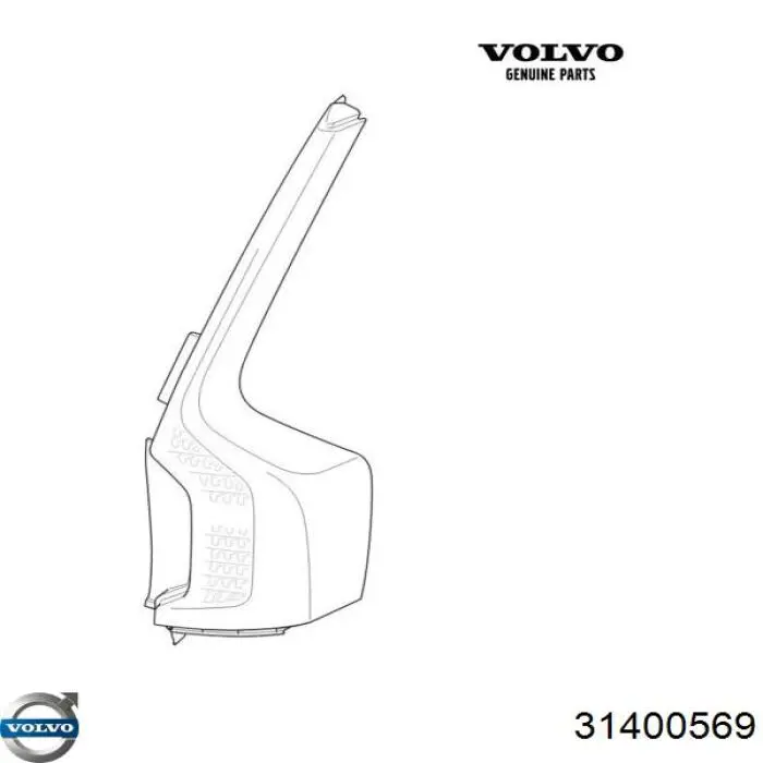 31400569 Volvo Disco do freio dianteiro