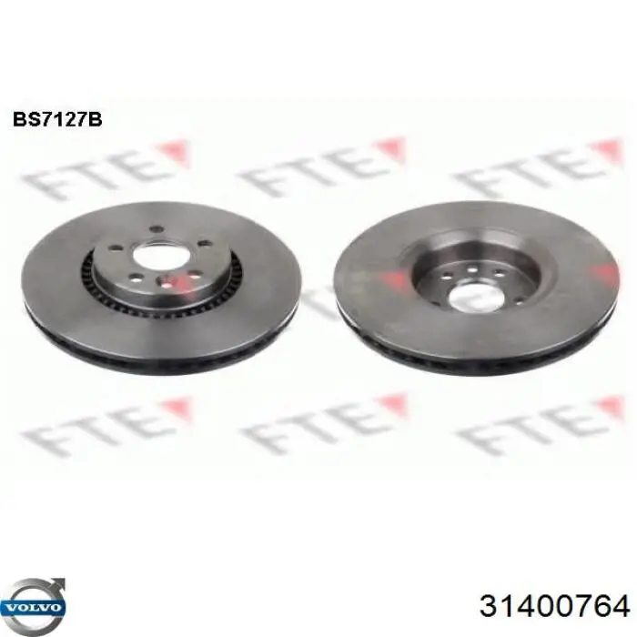 Compre 31400764 Volvo Disco do freio dianteiro