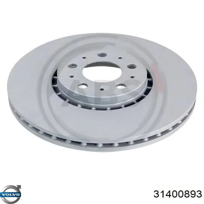 31400893 Volvo Disco do freio dianteiro