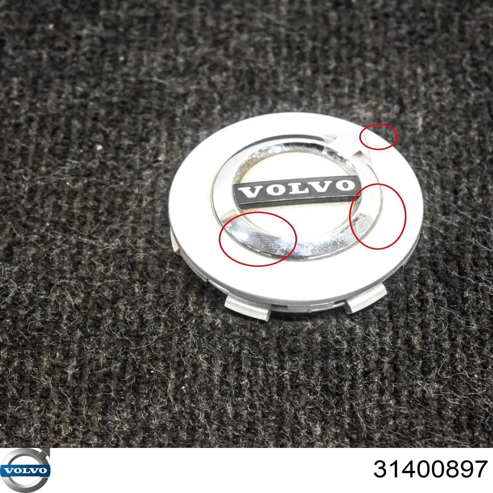 Compre 31400897 Volvo Coberta de disco de roda