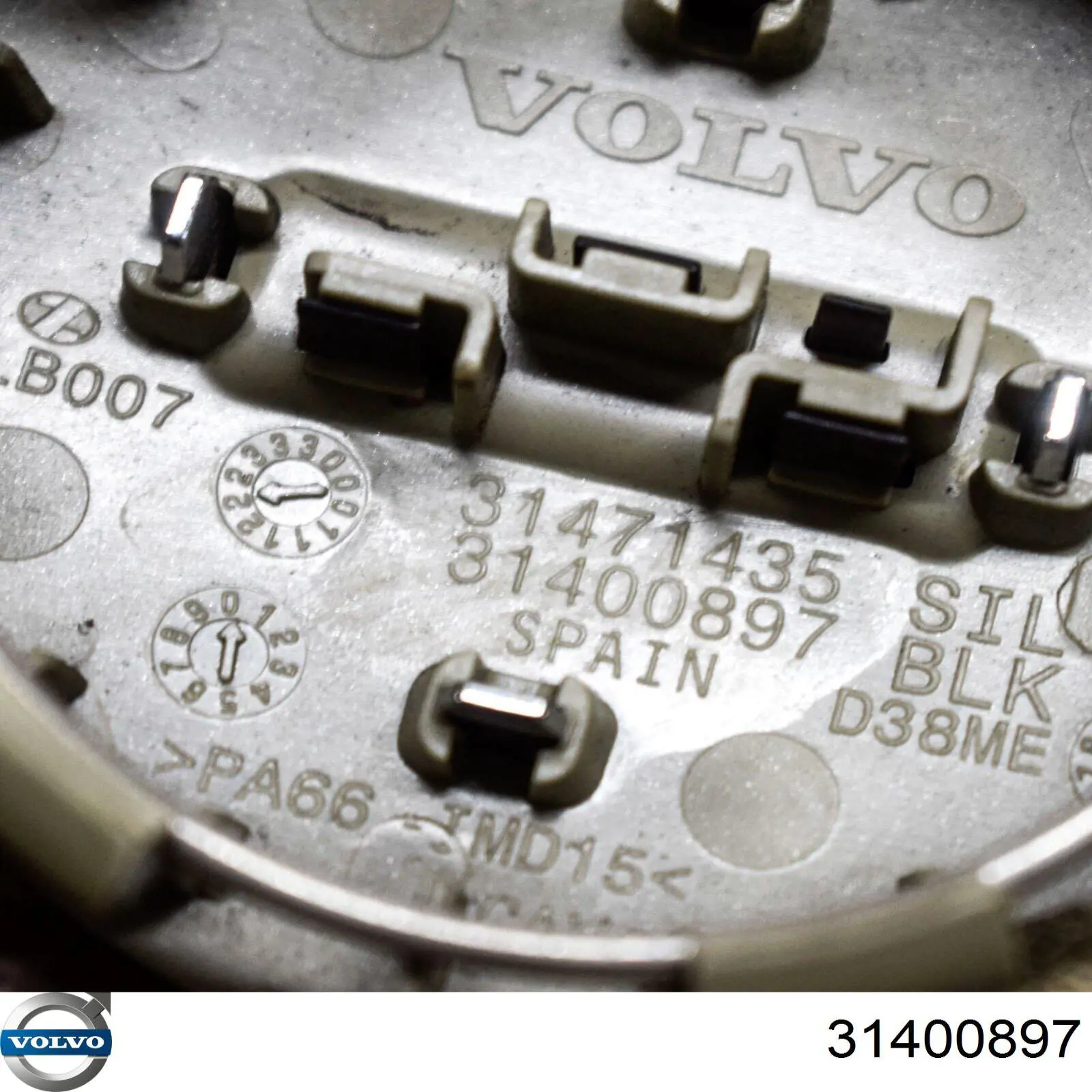 Coberta de disco de roda 31400897 Volvo