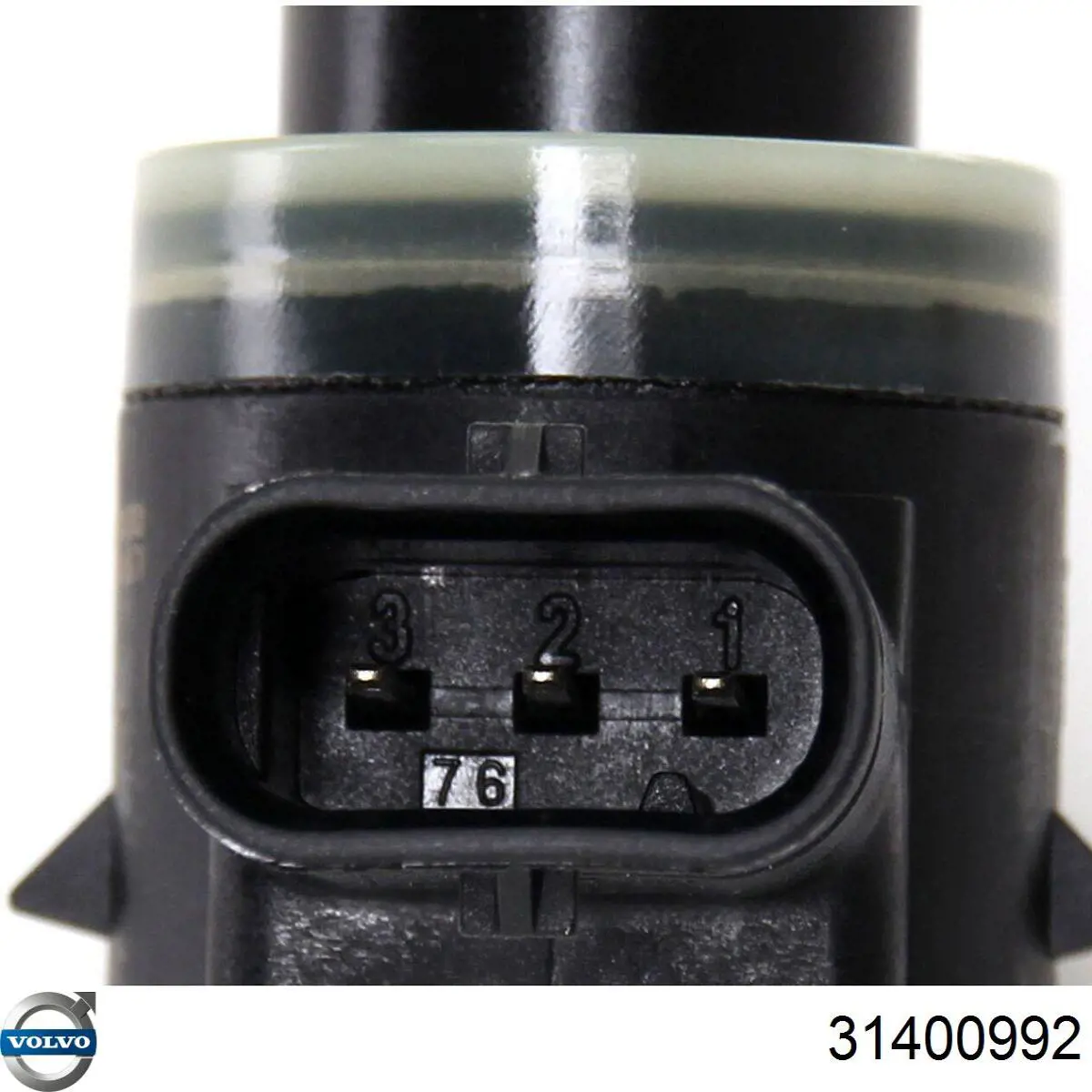 Compre 31400992 Volvo Sensor de sinalização de estacionamento (sensor de estacionamento) dianteiro/traseiro central