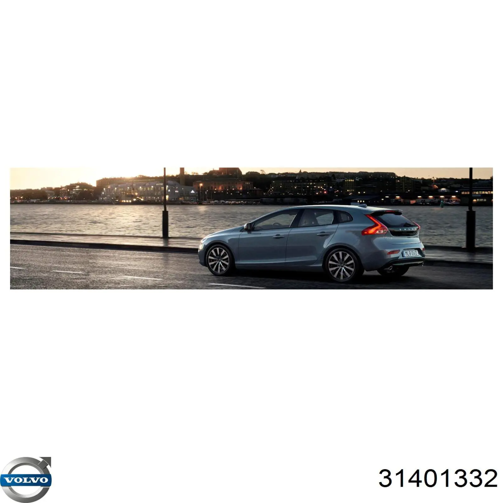 31401332 Volvo Correia do mecanismo de distribuição de gás