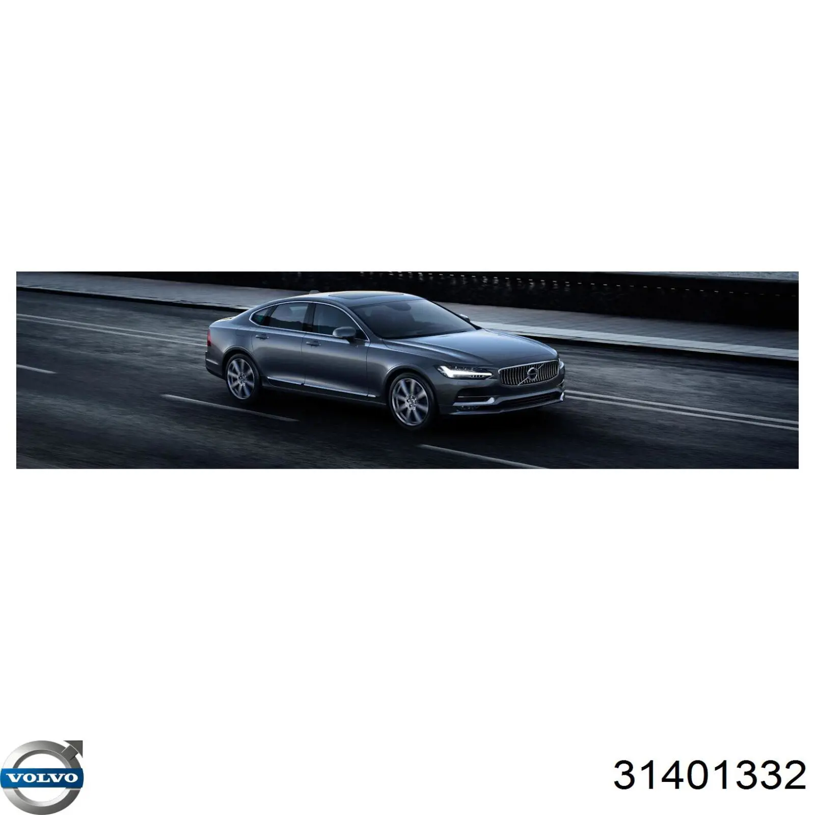 31401332 Volvo Correia do mecanismo de distribuição de gás