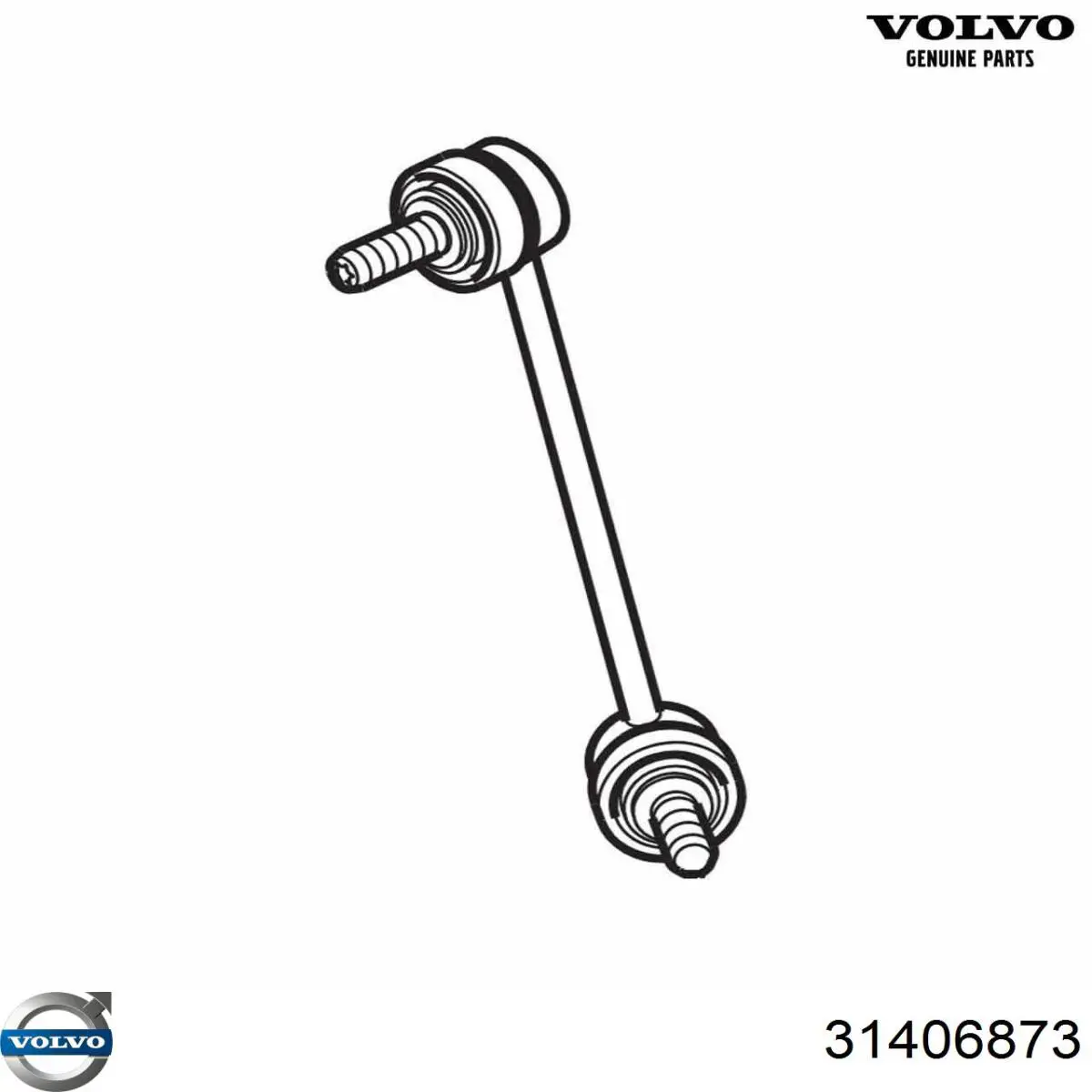 Montante esquerdo de estabilizador dianteiro Volvo 31360657 preço, a partir de 19,61 USD