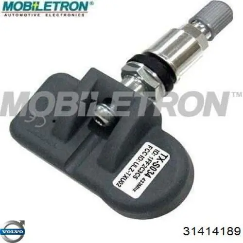 31414189 Volvo Sensor de pressão de ar nos pneus