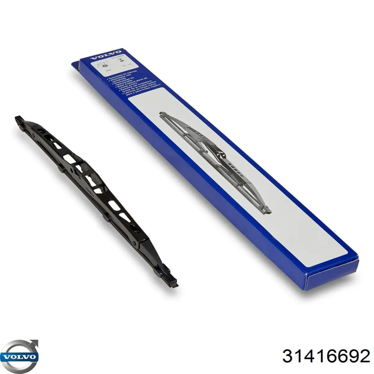 Compre 68457 Metalcaucho Limpa-pára-brisas de vidro traseiro