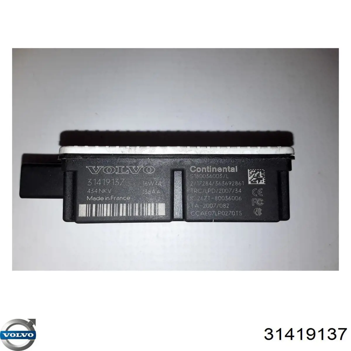 31419137 Volvo Unidade de controlo do fecho central