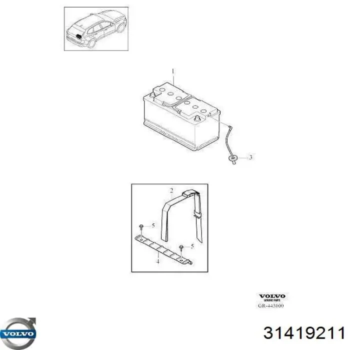  Volvo 31419211