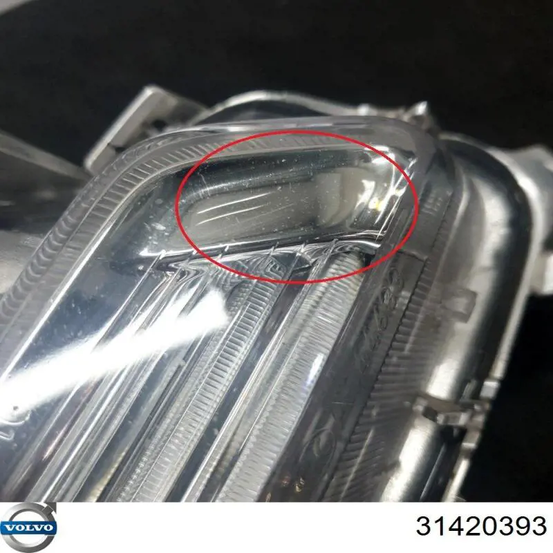 Posição dianteira esquerda 31353287 Volvo