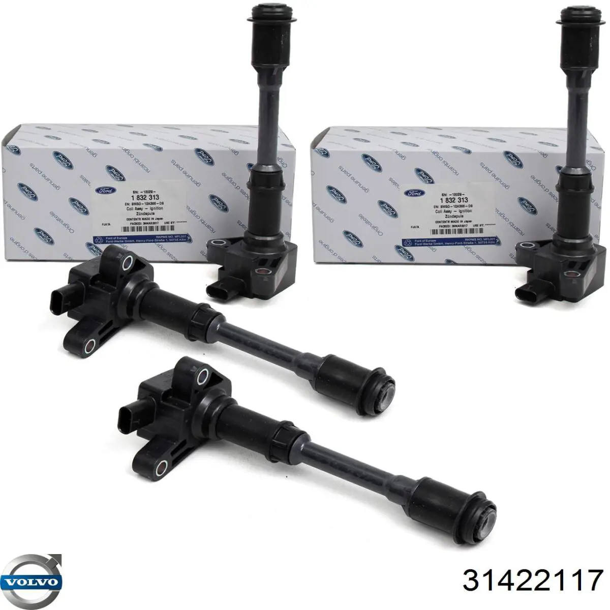 Bobina de ignição Volvo 31422117 preço, a partir de 47,67 USD