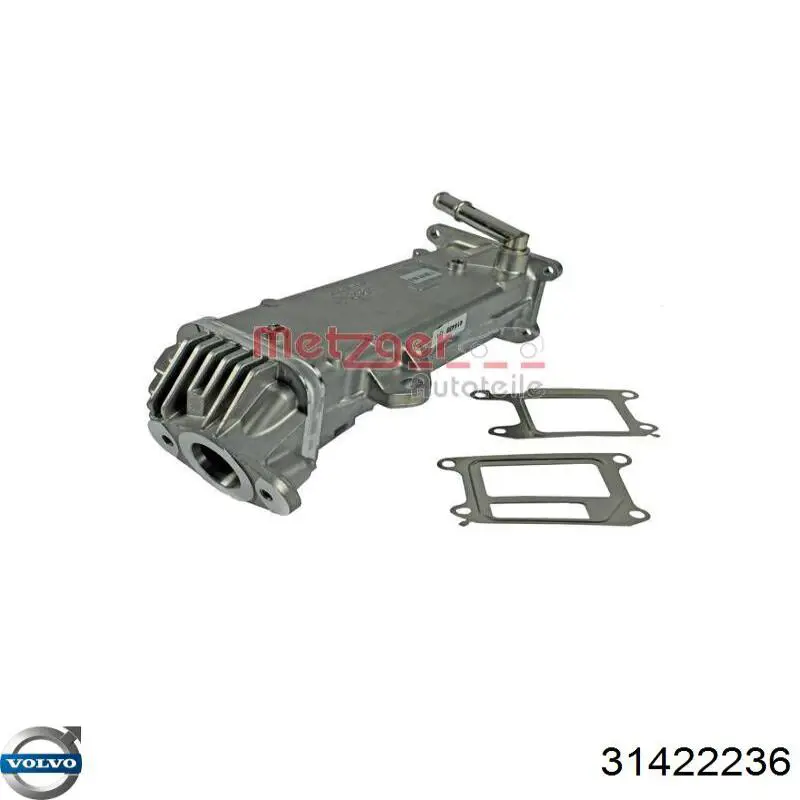 Radiador do sistema EGR de recirculação dos gases de escape Volvo 31422236 preço, a partir de 223,04 USD