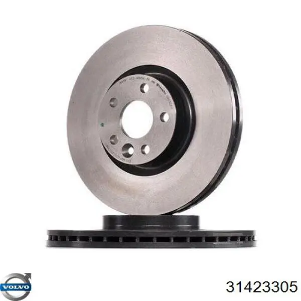 31423305 Volvo Disco do freio dianteiro