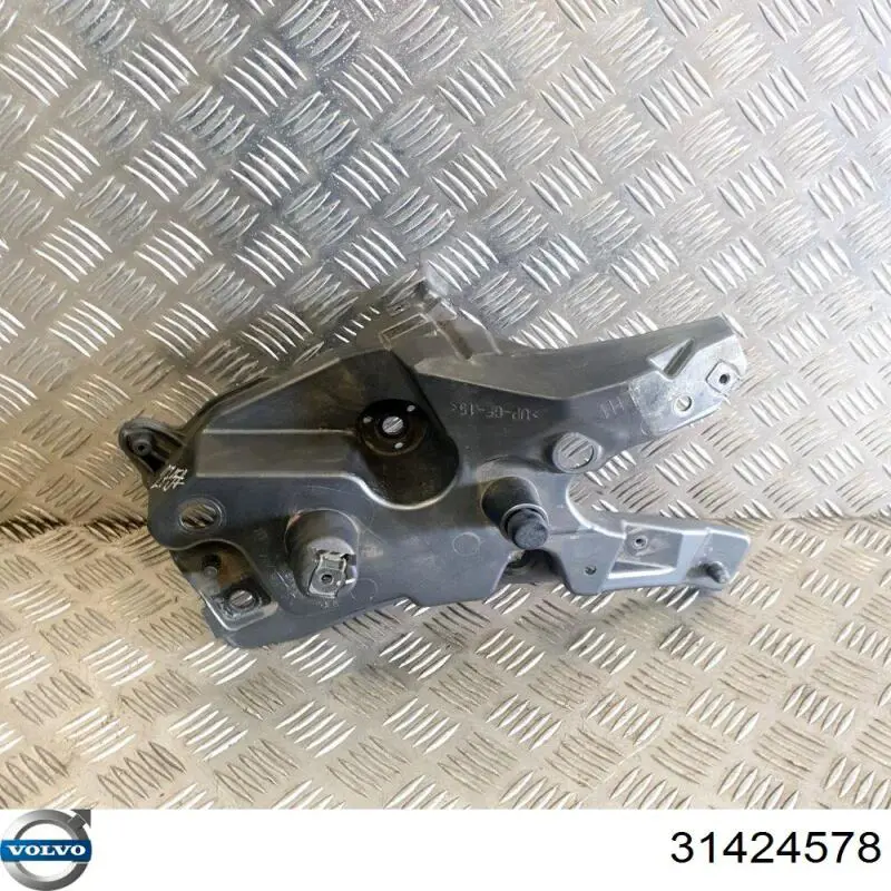 Consola dianteira de fixação do pára-lama dianteiro esquerdo 31424578 Volvo