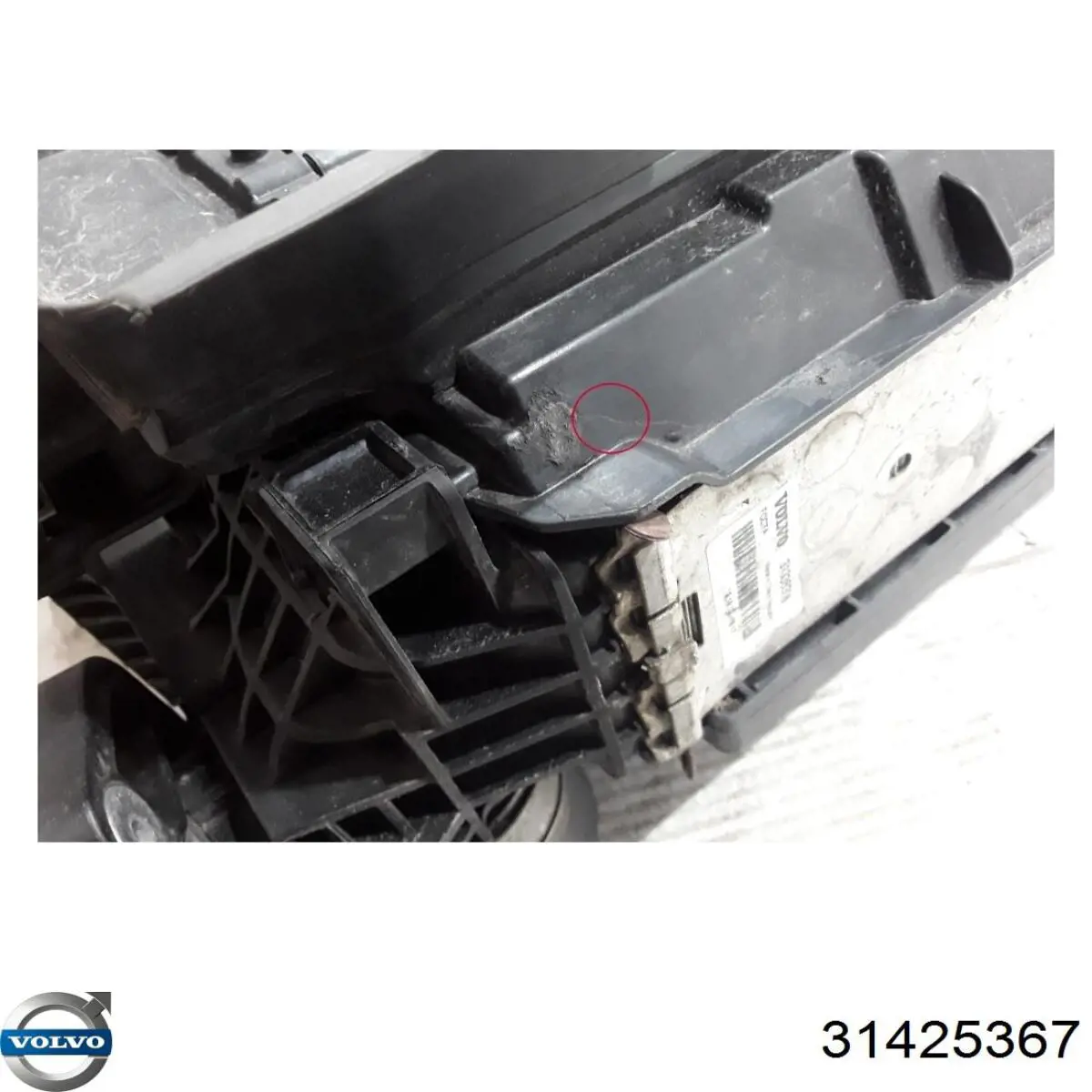 Compre 31425367 Volvo Conduto de ar (defletor) do radiador