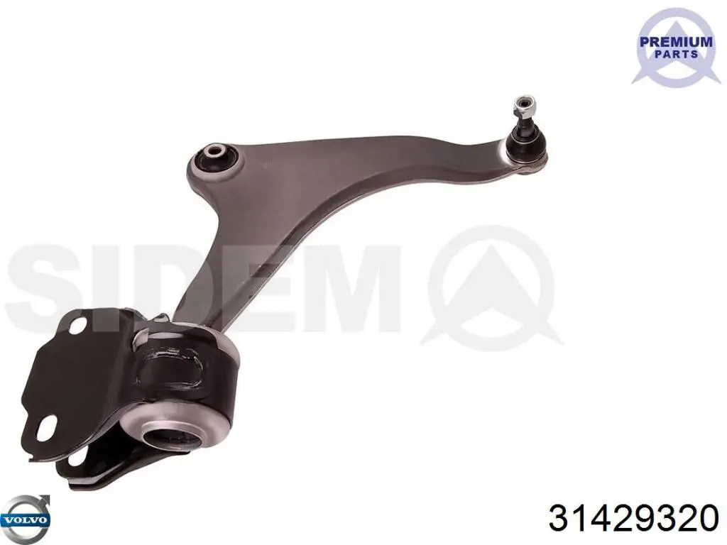 Braço oscilante inferior direito de suspensão dianteira Volvo 31429320 preço, a partir de 103,18 USD