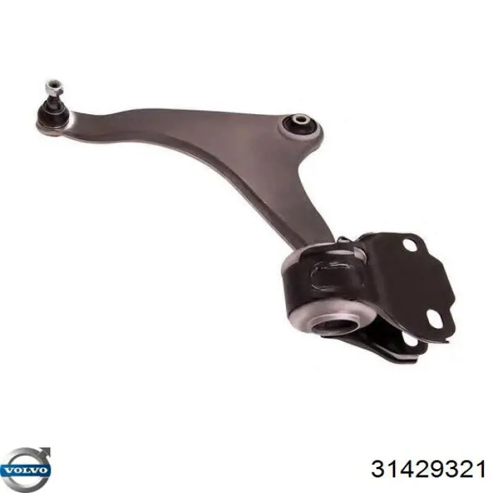 31429321 Volvo Braço oscilante inferior esquerdo de suspensão dianteira
