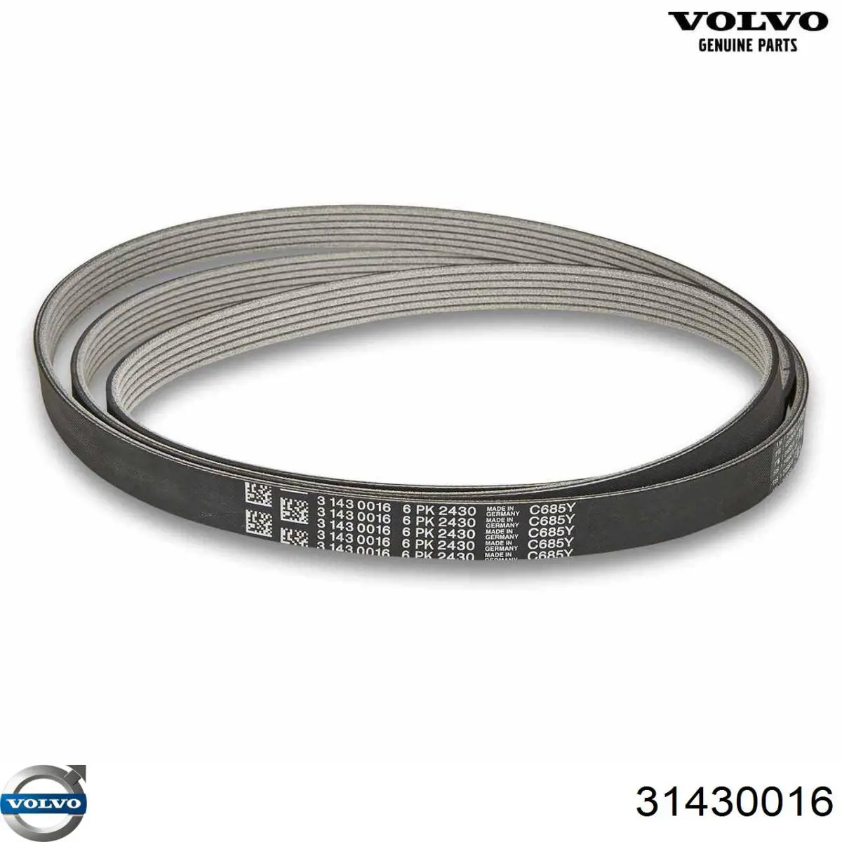 Correia dos conjuntos de transmissão Volvo 31430016 preço, a partir de 58,06 USD