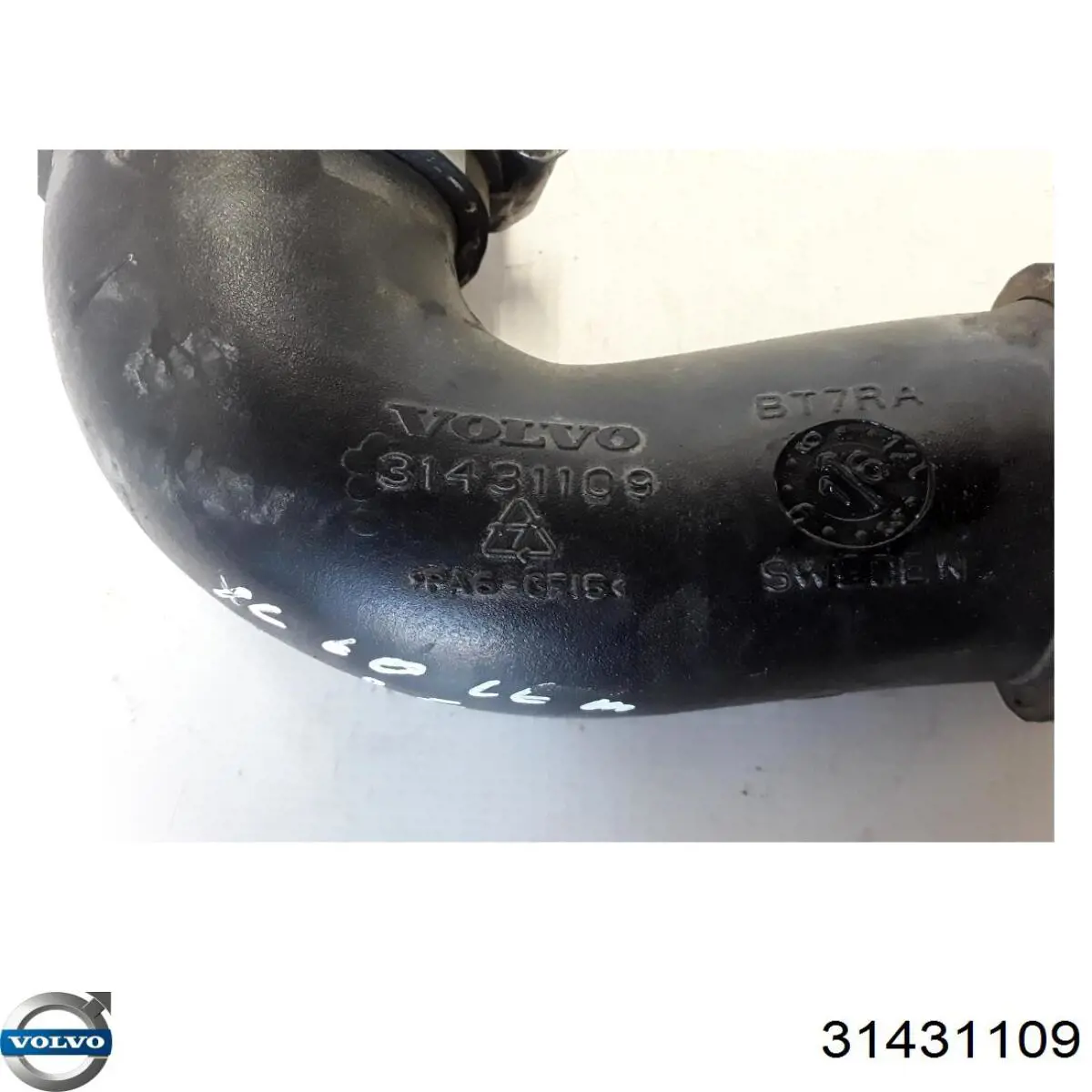 Compre 31431109 Volvo Cano derivado do sistema de recirculação dos gases de escape EGR