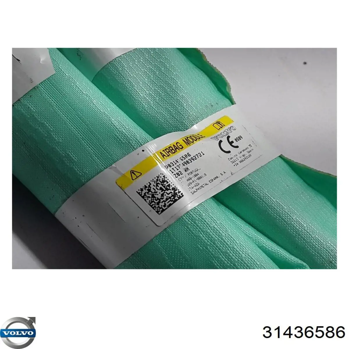 Compre 31436586 Volvo Cinto de segurança (AIRBAG) de estore lateral direito