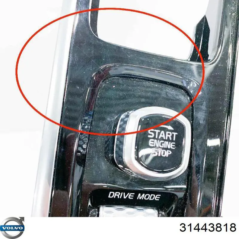 31443818 Volvo Botão de arranco de motor