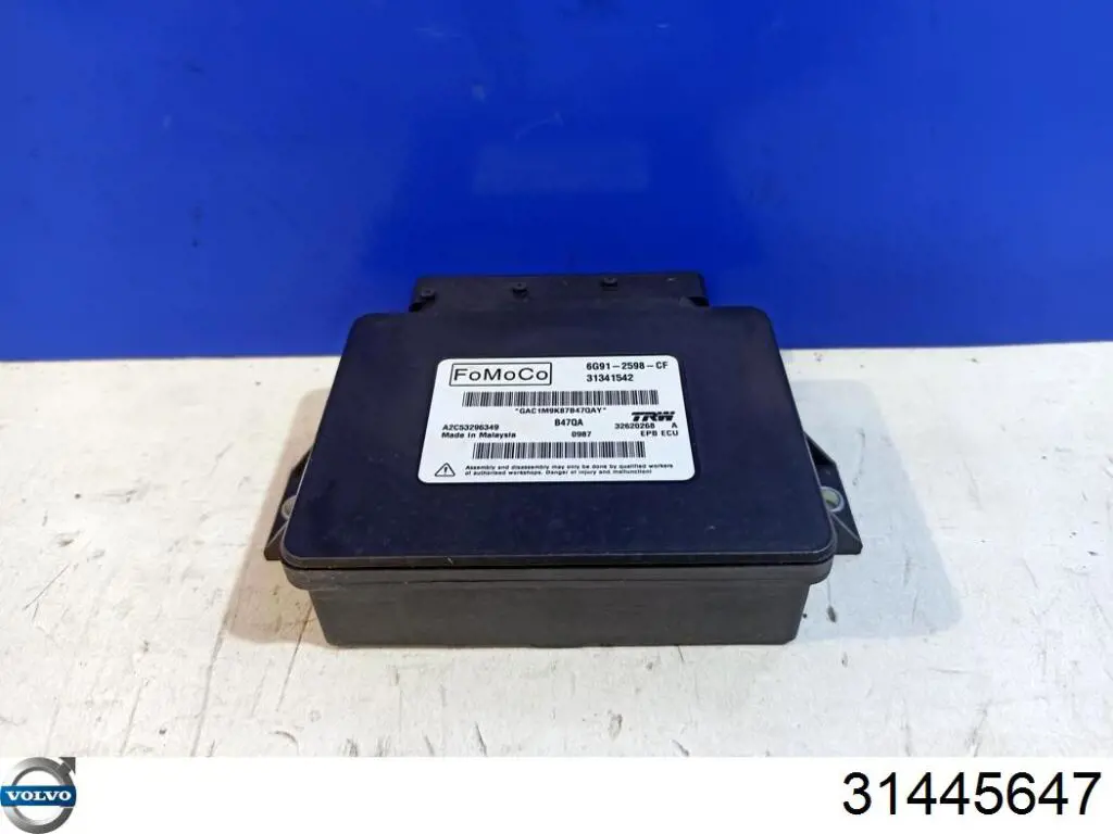 Unidade de controlo (módulo) do freio de estacionamento eletromecânico Volvo 31445647 preço, a partir de 156,91 USD