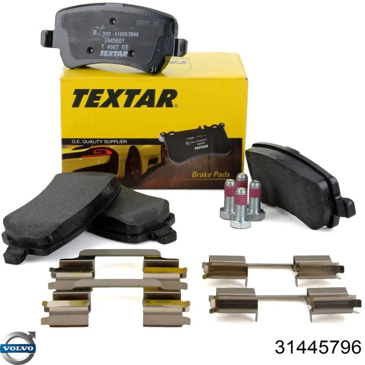 Sapatas do freio traseiras de disco Volvo 31445796 preço, a partir de 40,54 USD