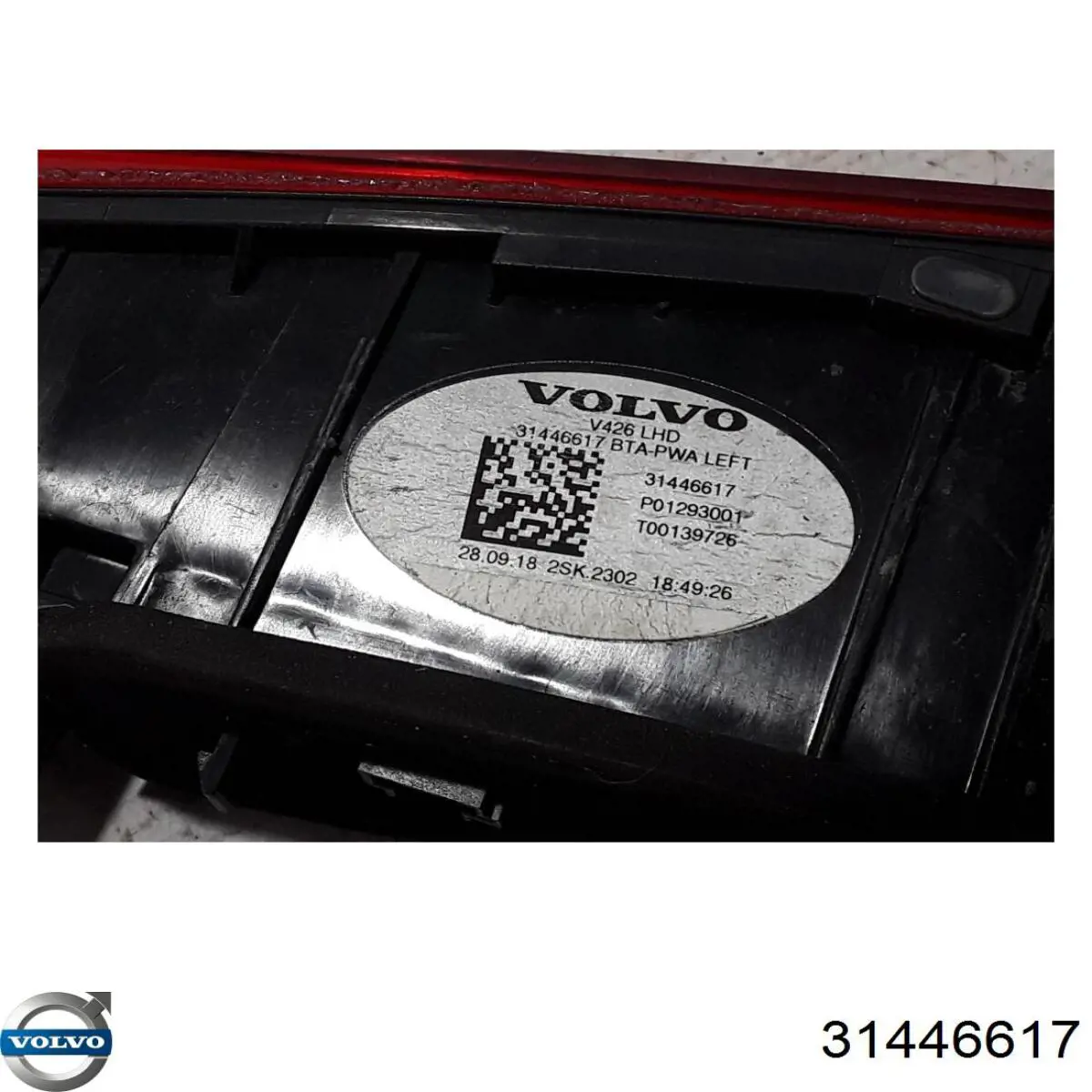 Compre 31446617 Volvo Lanterna traseira esquerda interna