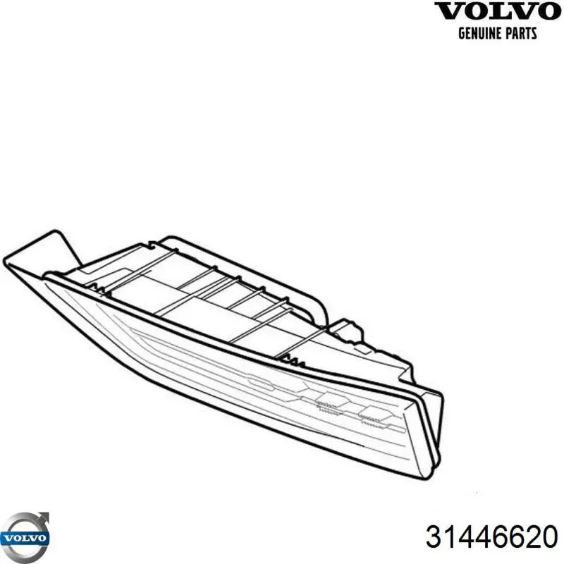 31446620 Volvo Lanterna traseira direita interna