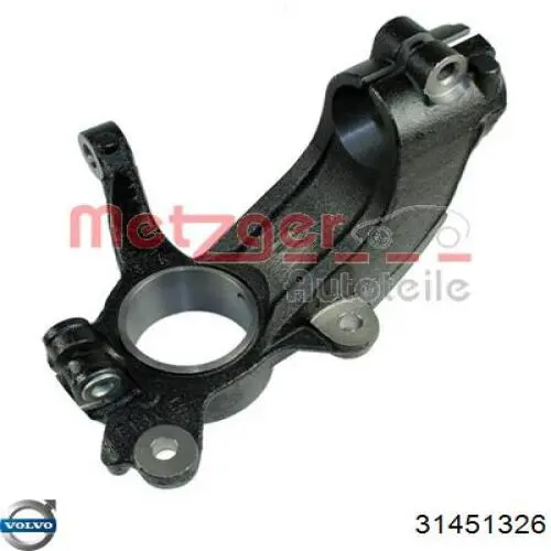 Pino moente (extremidade do eixo) dianteiro esquerdo Volvo 31451326 preço, a partir de 172,26 USD