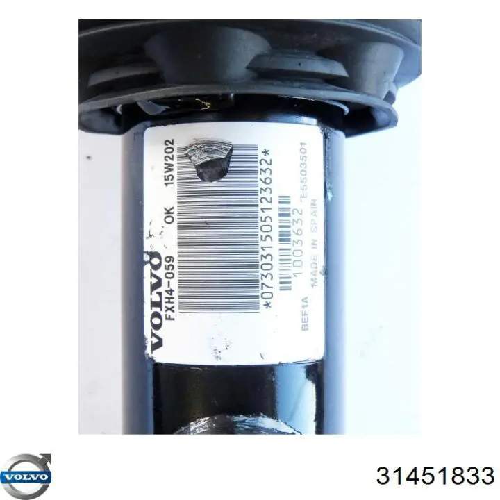 31451833 Volvo Amortecedor dianteiro esquerdo