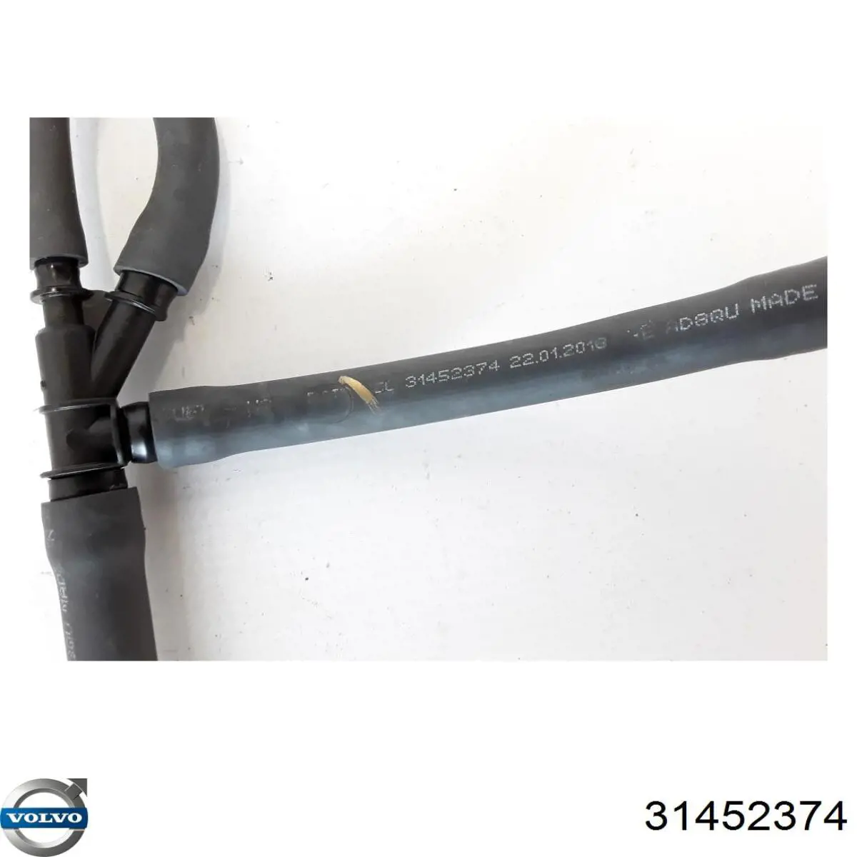 31452374 Volvo Tubo de combustível, inverso desde os injetores