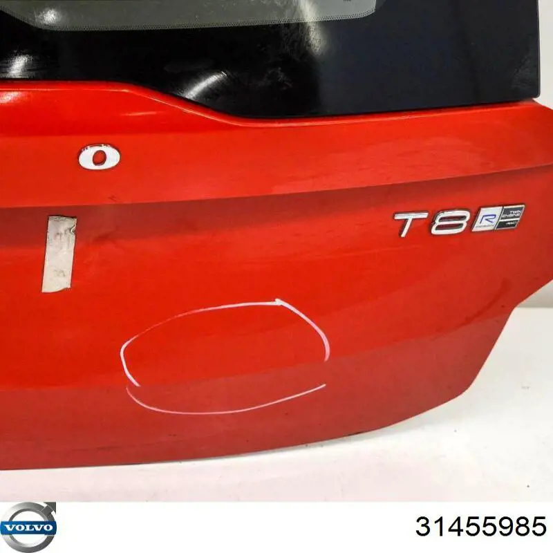 Porta traseira (3ª/5ª porta-malas (tampa de alcapão) Volvo 31455985 preço, a partir de 1925,60 USD