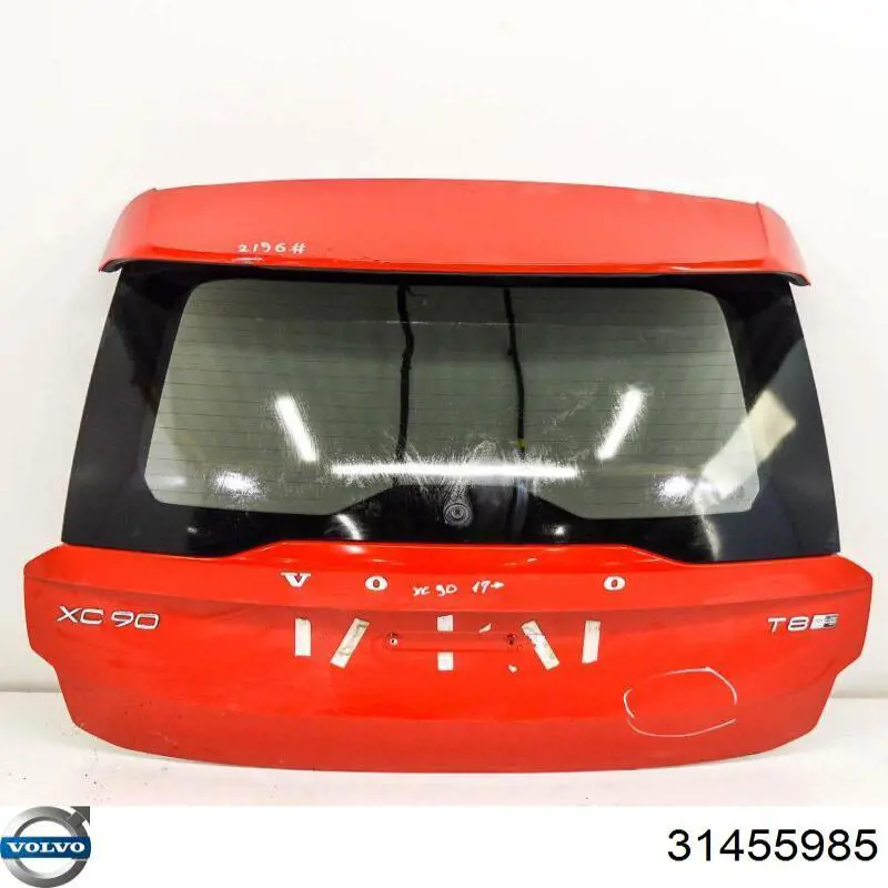 Porta traseira (3ª/5ª porta-malas (tampa de alcapão) Volvo 31455985