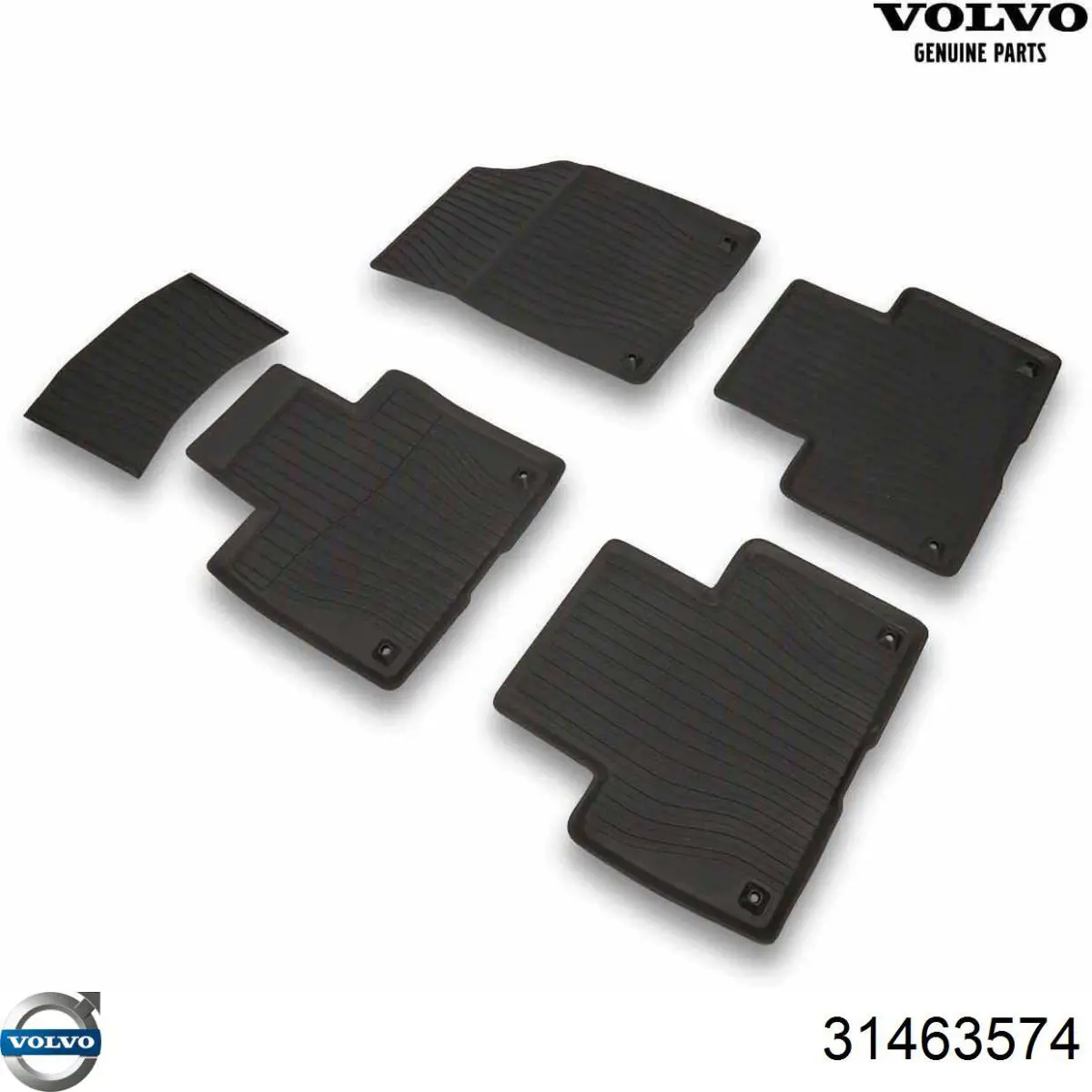 Protetores de lama dianteiros, kit para Volvo XC90 II 256
