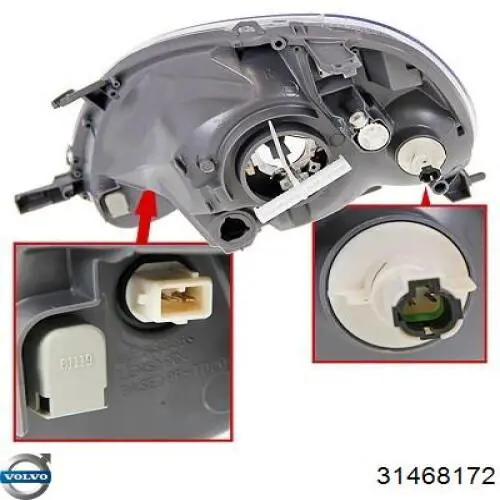 Compre 31468172 Volvo Amortecedor da capota