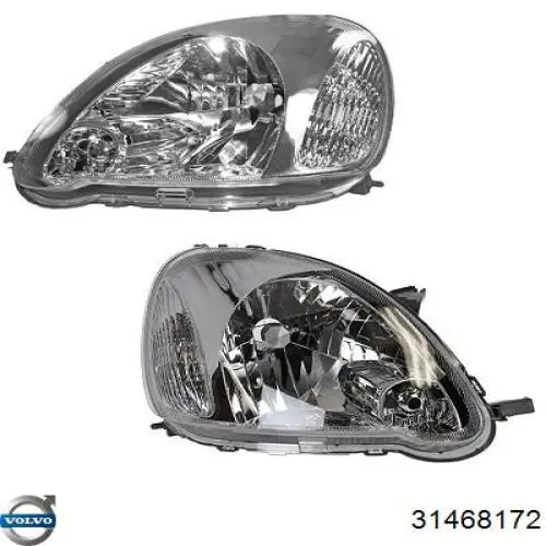 Amortecedor da capota Volvo 31468172