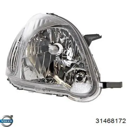 Amortecedor da capota 31468172 Volvo