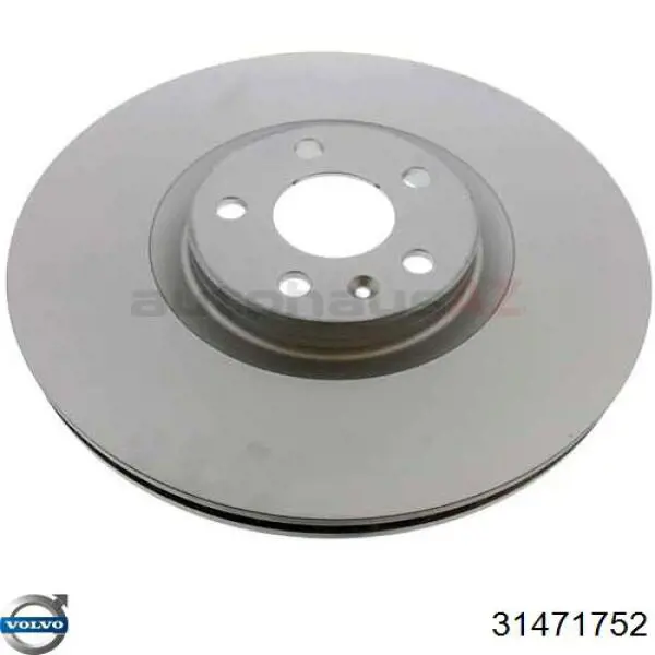 31471752 Volvo Disco do freio dianteiro