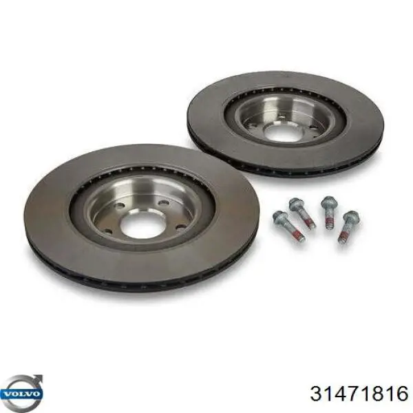 Compre 31471816 Volvo Disco do freio traseiro