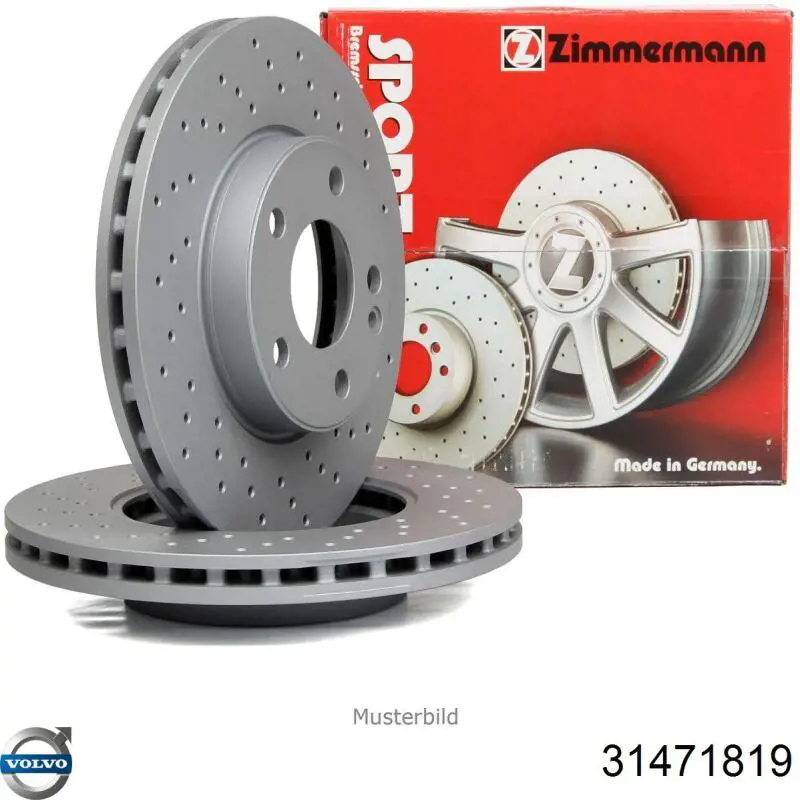 Compre 31471819 Volvo Disco do freio dianteiro