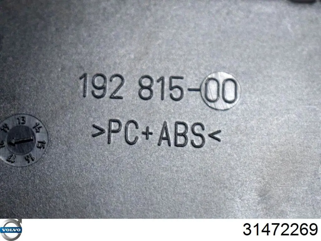 Módulo de direção (Centralina eletrônica) de climatização Volvo 31472269