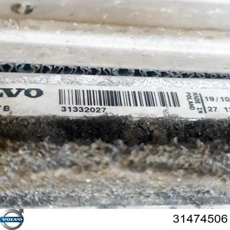 Compre 31474506 Volvo Radiador de intercooler
