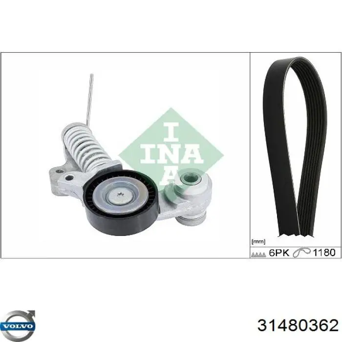 KPV1061 Dayco Correia dos conjuntos de transmissão, kit