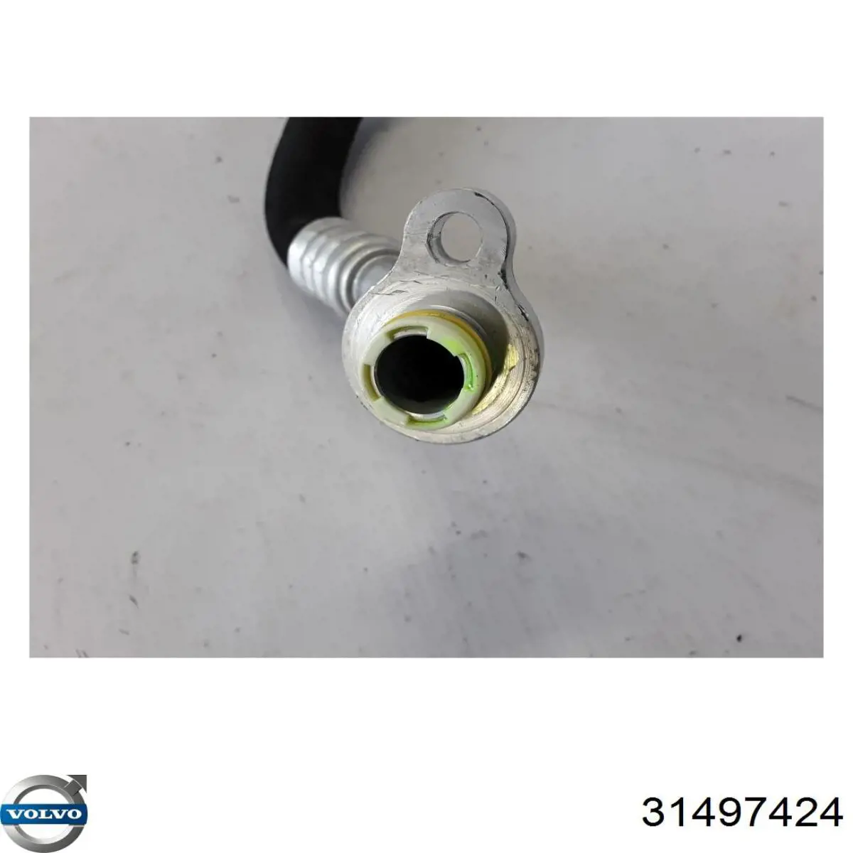 Compre 31497424 Volvo Mangueira de aparelho de ar condicionado, desde o vaporizador traseiro até o compressor