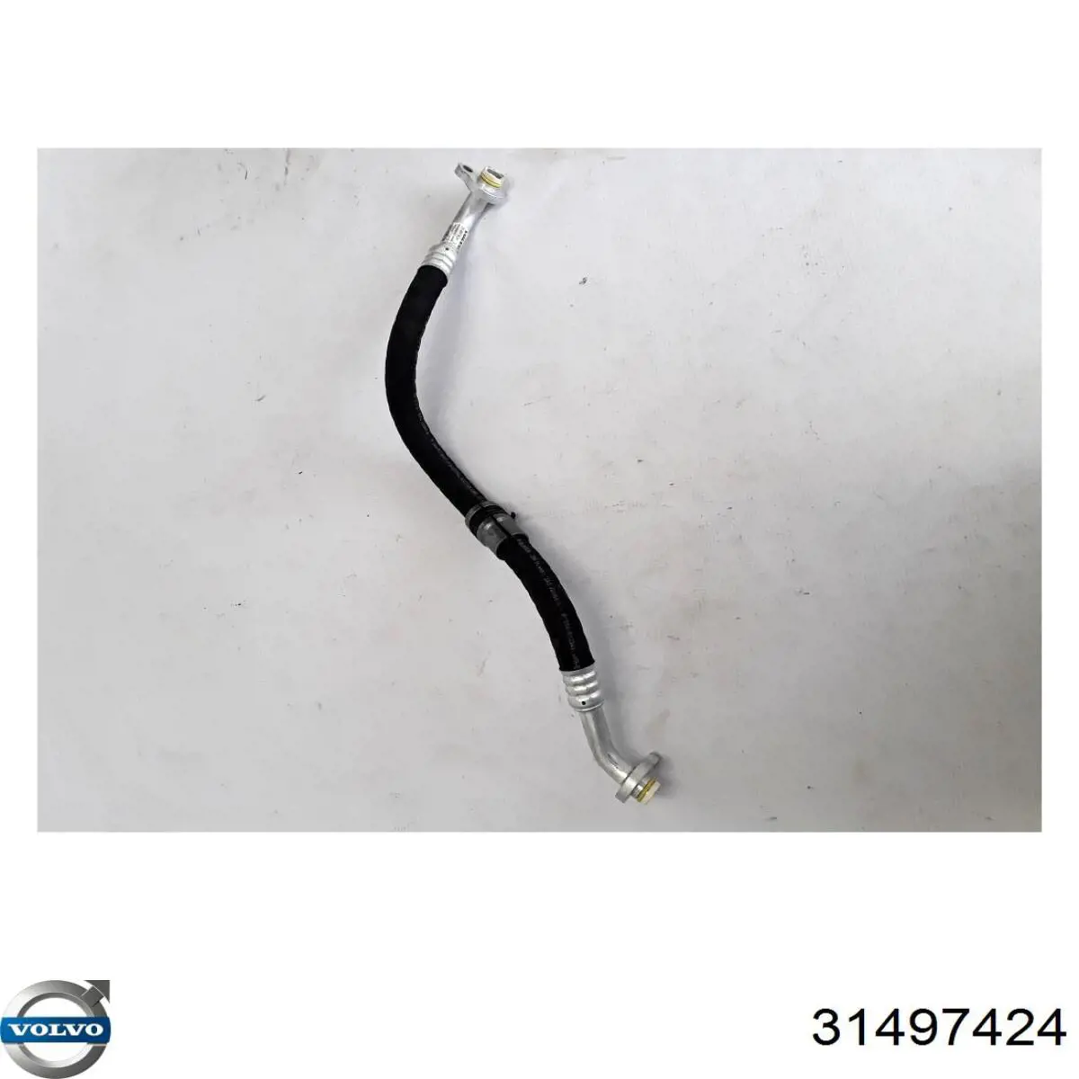 Mangueira de aparelho de ar condicionado, desde o vaporizador traseiro até o compressor 31497424 Volvo