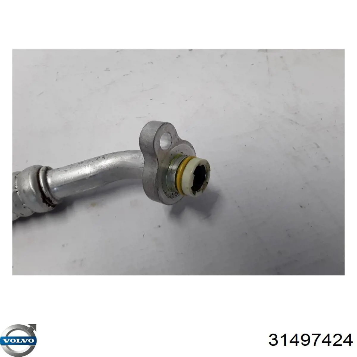 31497424 Volvo Mangueira de aparelho de ar condicionado, desde o vaporizador traseiro até o compressor